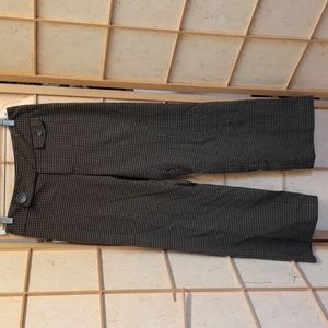 Nine west brown and black trouser pants size 4